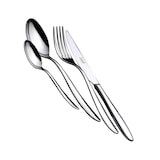 thumbnail of Tenedor de mesa Salvinelli Fast de acero inoxidable 18/10, grosor 2,5 mm, paquete de 12