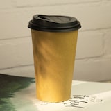 thumbnail of DeinPack Umweltfreundliche Kaffeebecher 50 Stück 450 ml 16 oz Pappbecher braun