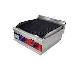 thumbnail of Gasfrit – Churrasqueira a gás com grelha de pedra vulcânica dupla 668 x 430 x 270 mm