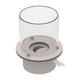 thumbnail of Chimenea de bioetanol con brasero para jardín, suelo para interior y exterior BOTTICELLI Terra Marrone d.40 x h54