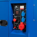 thumbnail of EBERTH 15000W Diesel-Notstromaggregat, 18,4 PS 4-Takt Dieselmotor, 3-Phasen, 400V, 230V & 12V, AVR, Ölmangelsicherung