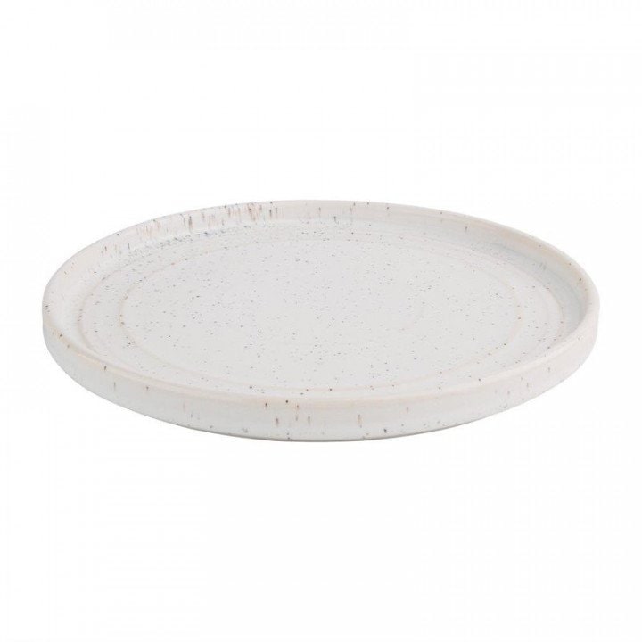 Olympia Cavolo platte ronde borden 22cm wit (6 stuks)