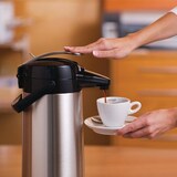 thumbnail of Pichet à pompe 2,2 Litres noir métallisé, plastique, inox