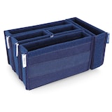 thumbnail of Magnetoplan Moderatorentasche ecoAware inklusive Inhalt - 29x18x14,5cm (BxHxT) - Blau -aus recyceltem PET-Filz