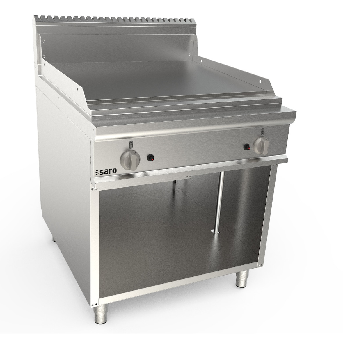 SARO Gasgrillplaat met open onderstel - model LQ / FTG4BAL