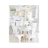 thumbnail of Chaise en métal blanc mat style industriel - Finition mat