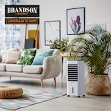 thumbnail of Brandson, Luftkühler mobil mit Wasserkühlung, Turmventilator 50 W mit 5L Wassertank, Luftbefeuchter Ventilator Standventilator, leise