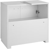 thumbnail of Waschbeckenunterschrank Idris, 2 Fächer, Belastbarkeit 35 kg - weiß