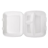 thumbnail of Caixas 3 Compart. 'Bionic' 950 Ml 23X18X7,3 Cm Branco Bagaço (200 Unidades)