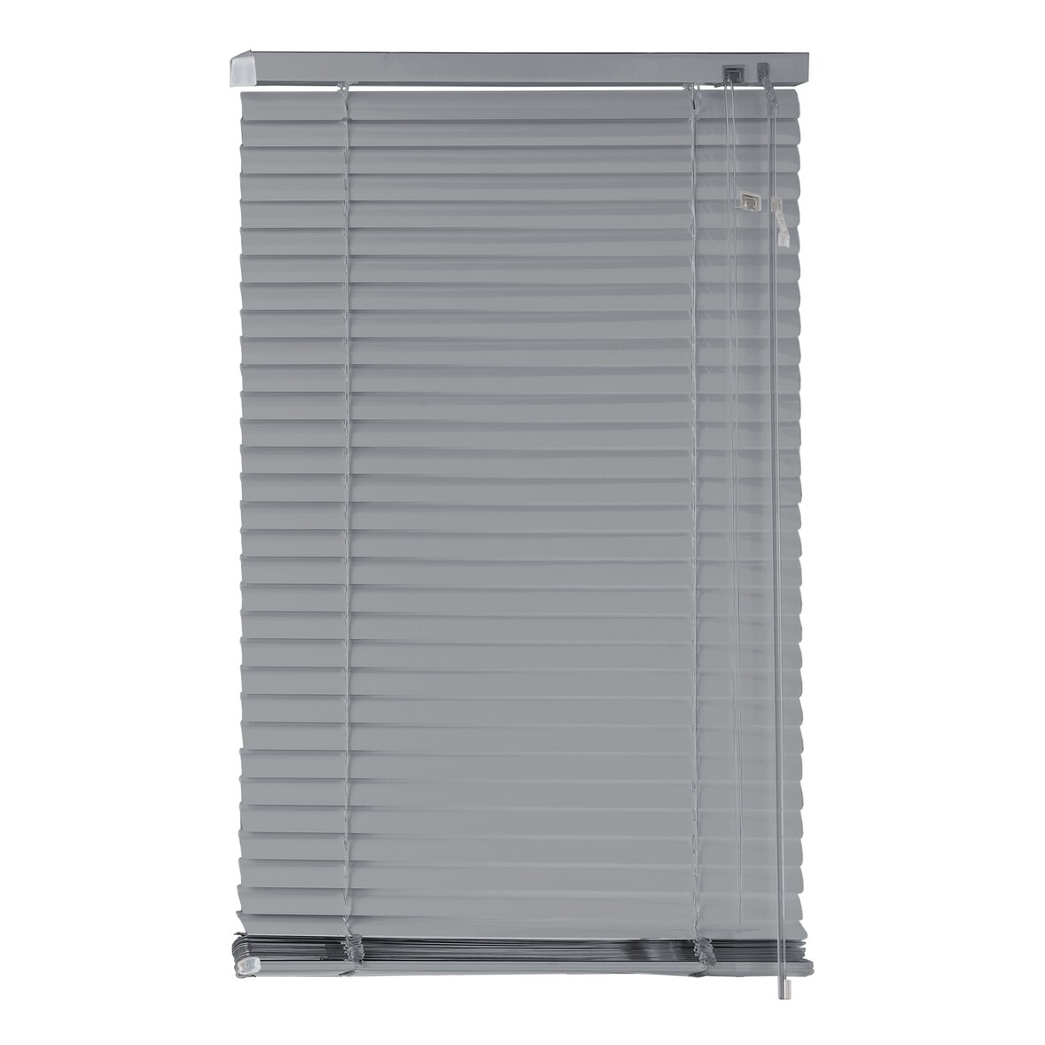 Aluminium Jalousie Lamellen 60 x 220 cm Silber