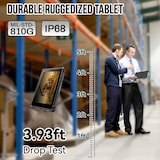 thumbnail of Tablette Durcie 10.1' 4G Etanche Antichoc GPS Android 10 4GB+64GB NFC YONIS