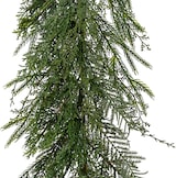 thumbnail of 1,8m Zypressen Zedern Girlande künstlich Koniferenmix Wintergirlande Zypressengirlande Weihnachtsgirlande Kunstgirlande Dekogirlande Weihnachten Grün