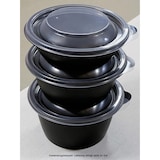 thumbnail of 500x Schale, PP, schwarz, rund, 500ml