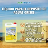 thumbnail of VanFresh Tank Fresh Líquido para Depósito de Aguas Grises 5L Elimina Malos Olores Limpieza de Tanques de Autocaravanas, Caravanas y Barcos