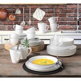 thumbnail of Seltmann Weiden Lido Black Line Kombiservice 30-teilig rund