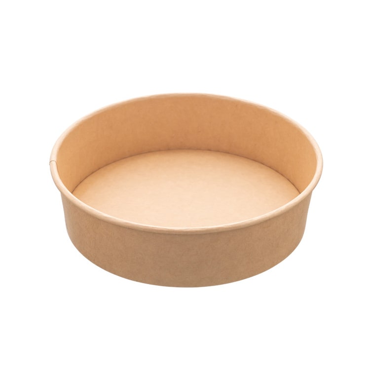 MONOUSO - Salatschüssel aus Kraft-Kraftkarton 950ml Ø18,5cm (50 Stück)