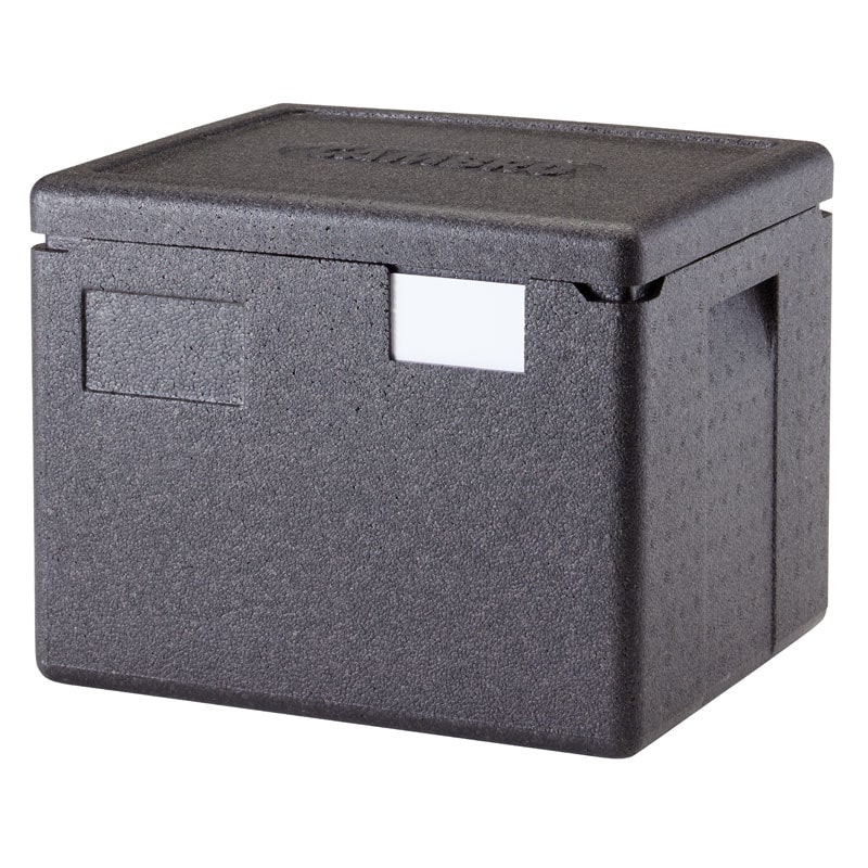 CAMBRO - EPP280-110 - Contenedor isotérmico con carga superior Cam Gobox GN 1/2 22,3 L - 39 x 33 x 31,6 cm (Ext) - 33 x 27 x 25,3 cm (Int) - Negro