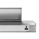 thumbnail of Saladette Réfrigérée à Poser Couvercle Inox - 3 x GN 1/3 + 1 x GN 1/2 - Dynasteel