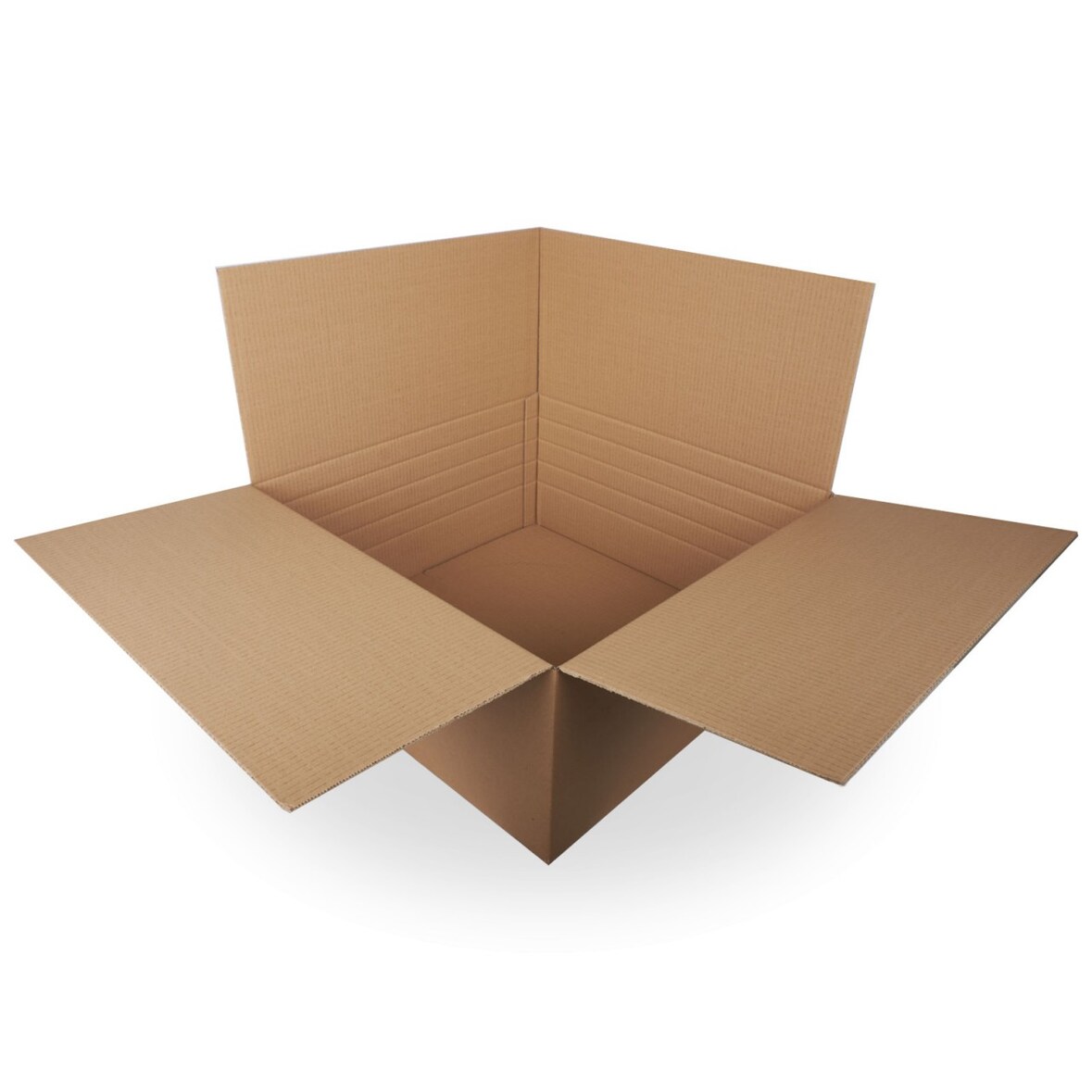 100 x Faltkartons 660x660x300mm Versandkartons zweiwellig mit variabler Höhe