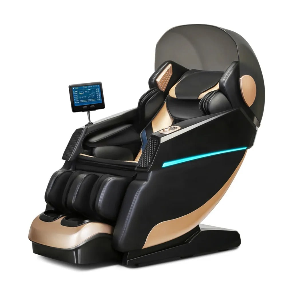 3D Massagesessel, Wärmefunktion, Zero Gravity, Bluetooth SL Schienen GH988