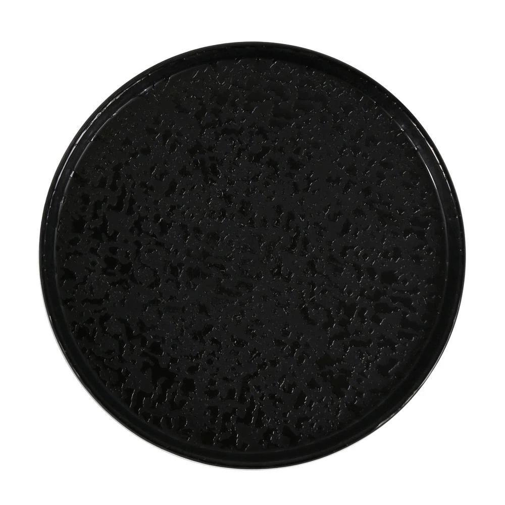 Viejo Valle - Prato pão Caracalla II Preto 16cm Melamina Caixa de 24 Unidades