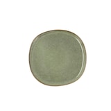 thumbnail of Bidasoa Iconic Set van 6 Platte Borden, Onregelmatig Groen, 20.2 x 19.7 cm