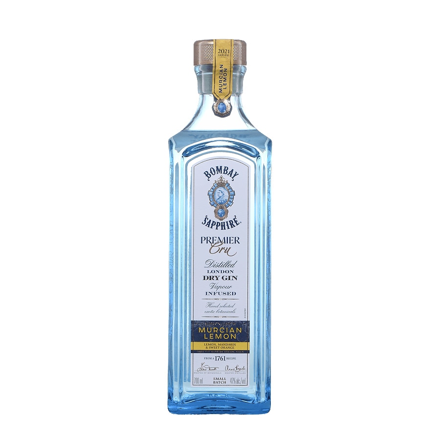 Gin Bombay Sapphire Premier Cru Murcian Lemon - 47° 70 cl