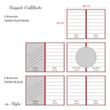 thumbnail of TAINO PLATINUM / ZWART gietijzeren grillplaat omkeerbare plaat gasgrill accessoires
