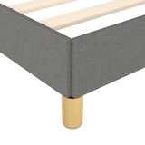 thumbnail of vidaXL Bedframe zonder matras stof donkergrijs 180x200 cm