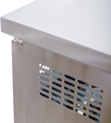 thumbnail of Romux® Tiefkühltisch mit 3 Türen 180x60 cm mit Luftkühlung | Theken Gefriertische aus Edelstahl mit Kapazität 339 L und Leistung 750 W