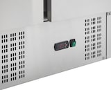 thumbnail of GastroHero Pizzatisch ECO 900 mit Granitplatte Kühltisch 2 Türen 900x700 mm Pizza Vorbereitungstisch für 5x GN 1/6 Behälter Umluftkühlung +2 bis +8 °C