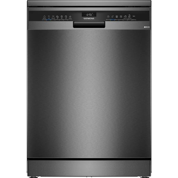 Siemens SN23EC03ME: Einbau-Geschirrspüler mit varioSpeed und iSensoric, black inox