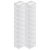 thumbnail of PROREGAL MegaDeal 20x Transparenter Eurobehälter LightLine mit offenem Griff und Scharnierdeckel | HxBxT 22x30x40cm | 24 Liter | Eurobox