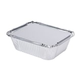 thumbnail of Barquette aluminium 900 cc + couvercle alu/carton par 400