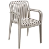 thumbnail of tectake Chaises de jardin ALCUDIA empilables et résistantes aux intempéries - taupe, Lot de 2 - 406040