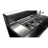 thumbnail of Estación de Coctelería Exterior Deus TITANO 150 con ruedas