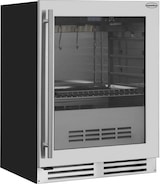 thumbnail of Dry Age Schrank CHARTREUX | 1x abschließbare Glastür + LED | 127 Liter, HxBxT 82x59,5x57cm | +1/+25°C | Edelstahl Schwarz | + CHEFGASTRO Geschirrtuch