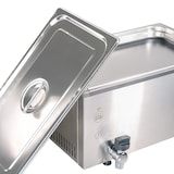 thumbnail of Romux® Baño María Eléctrico 2 Cubas GN 1/2 Sobremesa con Grifo de Vaciado y Regulador de Temperatura 30-110°C | Profesional Hostelería - 2000 W