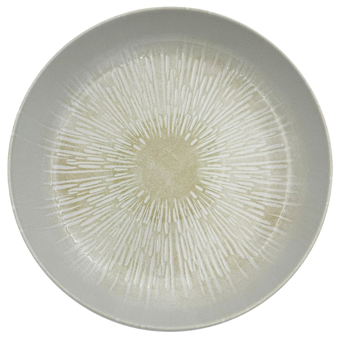 METRO PROFESSIONAL Assiette creuse Naggado, grès, Ø 23 cm, beige, 6 unités