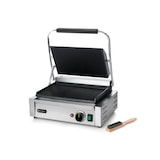 thumbnail of Grill de contact "Panini", HENDI, dessus et dessous rainurés, 230V/2200W, 430x370x(H)210mm