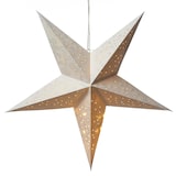 thumbnail of LED Papierstern Weihnachtsstern Faltstern 20LED D: 60cm Batterie weiß