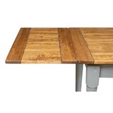 thumbnail of Tavolo ferro battuto finitura crema anticata elegante per cucine moderne rustiche resistente alta qualità