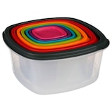 thumbnail of FIVE - Set de 7 cajas cuadradas para conservación de alimentos