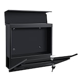 thumbnail of Helloshop26 - Boîte aux lettres acier galvanisé 37 x 37 x 11 cm gris anthracite 03_0006531