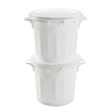 thumbnail of GILAC Conteneur alimentaire HACCP - 75 L - Blanc G612021