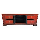 thumbnail of OPIUM OUTLET Möbel Kommode Schrank Sideboard Lowboard 35208-3 rot asiatisch chinesisch orientalisch Holz