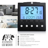 thumbnail of BEARWARE Digital-Funkwecker mit Innen-Temperaturanzeige DCF-Funkuhr / Datums & Wochentagsanzeige