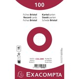 thumbnail of Exacompta 10703E 12x Packung mit 100 Karteikarten 125x200mm, eingeschweißt, DOT/punktkariert, nicht perforiert - Weiß