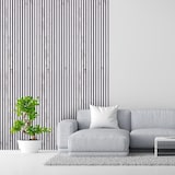 thumbnail of 4 x pannello fonoassorbente decorativo 240x60cm effetto marmo bianco Kover-M-PFA129M