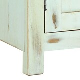 thumbnail of vidaXL Sideboard Hellblau 110×35×70 cm Massivholz Mango